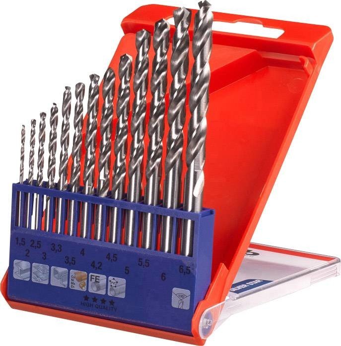 kwb 205840  sada spirálových vrtáku do kovu 13dílná      1 ks