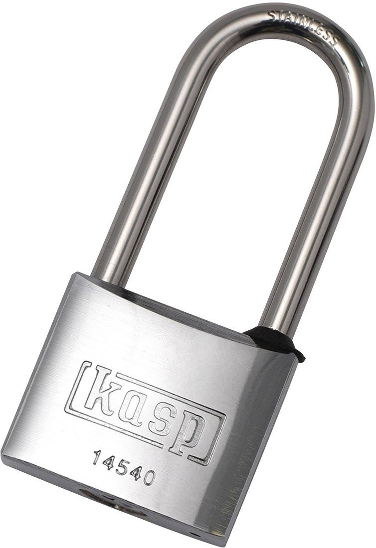 Kasp K14540L50D visací zámek 40 mm zámky s různými klíči   nerezová ocel na klíč