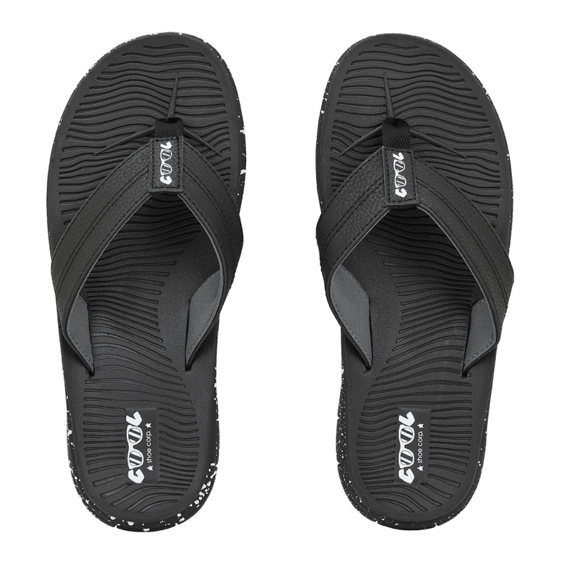 pantofle COOL - Suv Black (BLACK) velikost: 42