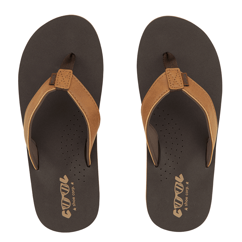 pantofle COOL - Sin Brown (BROWN) velikost: 46