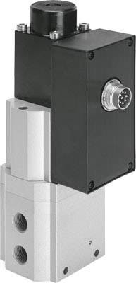 FESTO proporcionální regulační ventil tlaku  187349 MPPES-3-1/8-10-420 G 1/8, G 1/9   Materiál pouzdra hliníková slitina k tváření  1 ks