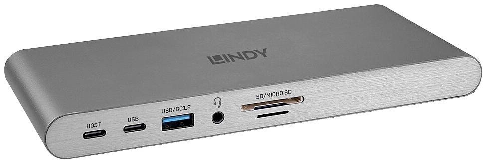 LINDY 43349 USB-C® dokovací stanice Vhodné pro značky (dokovací stanice pro notebook): univerzální
