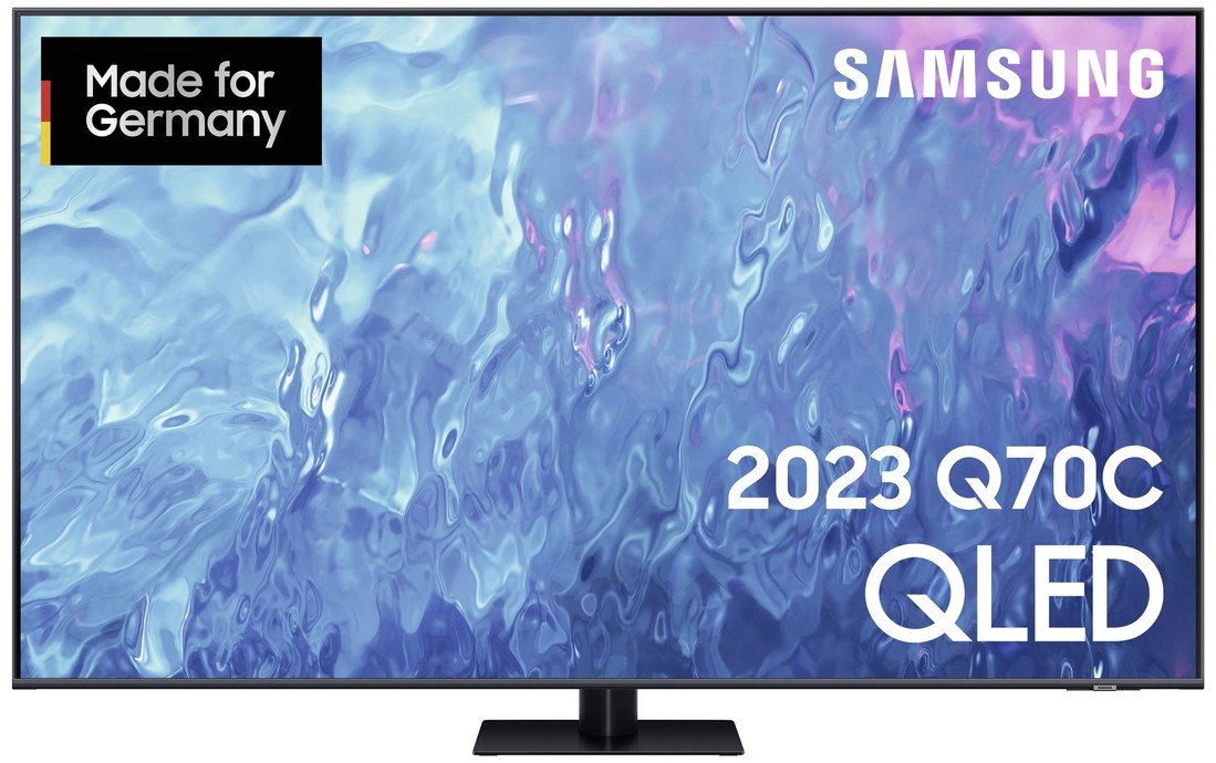 Samsung GQ55Q70CATXZG QLED TV 138 cm 55 palec Energetická třída (EEK2021) G (A - G) CI plus , DVB-C, DVB-S2, DVBT2 HD, QLED, Smart TV, UHD, WLAN titanová šedá