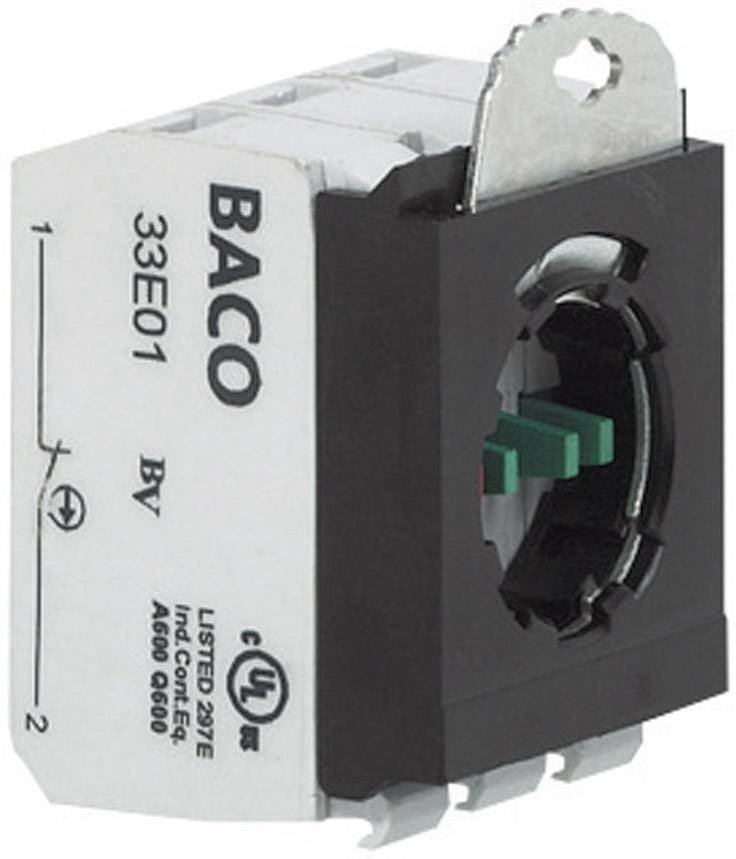 BACO 334E22 spínací kontaktní prvek s upevňovacím adaptérem 2 rozpínací kontakty, 2 spínací kontakty  bez aretace 600 V 1 ks