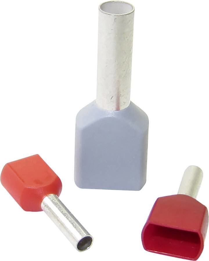 WKK 60160 dutinka 4 mm² částečná izolace oranžová 100 ks