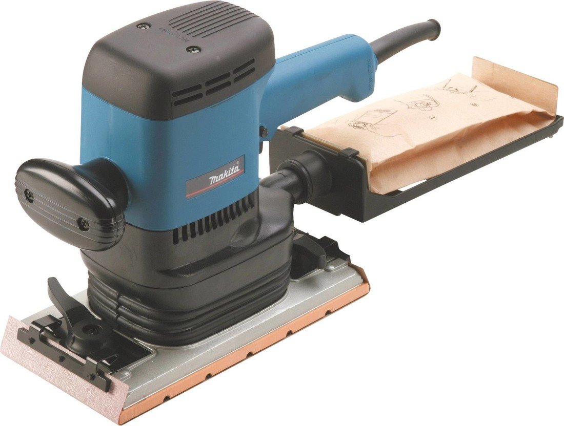 Makita  9046J vibrační bruska  600 W  115 x 229 mm