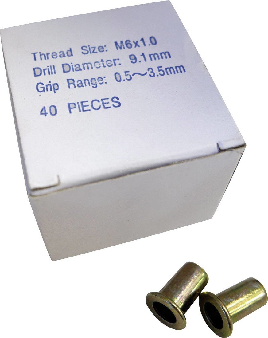 Kunzer 800BNM6 slepý nýt  M6     40 ks