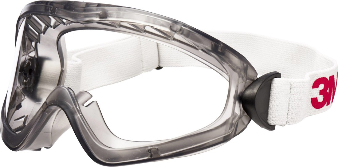 3M 2890S 2890S uzavřené ochranné brýle vč. ochrany proti zamlžení, s ochranou proti poškrábání, vč. ochrany před UV zářením šedá DIN EN 166-1
