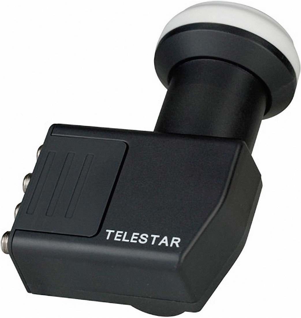 Telestar SkyQuatro HC satelitní konvertor Quattro-LNB   Velikost feedu: 40 mm ochrana před vnějšími vlivy černá, světle šedá