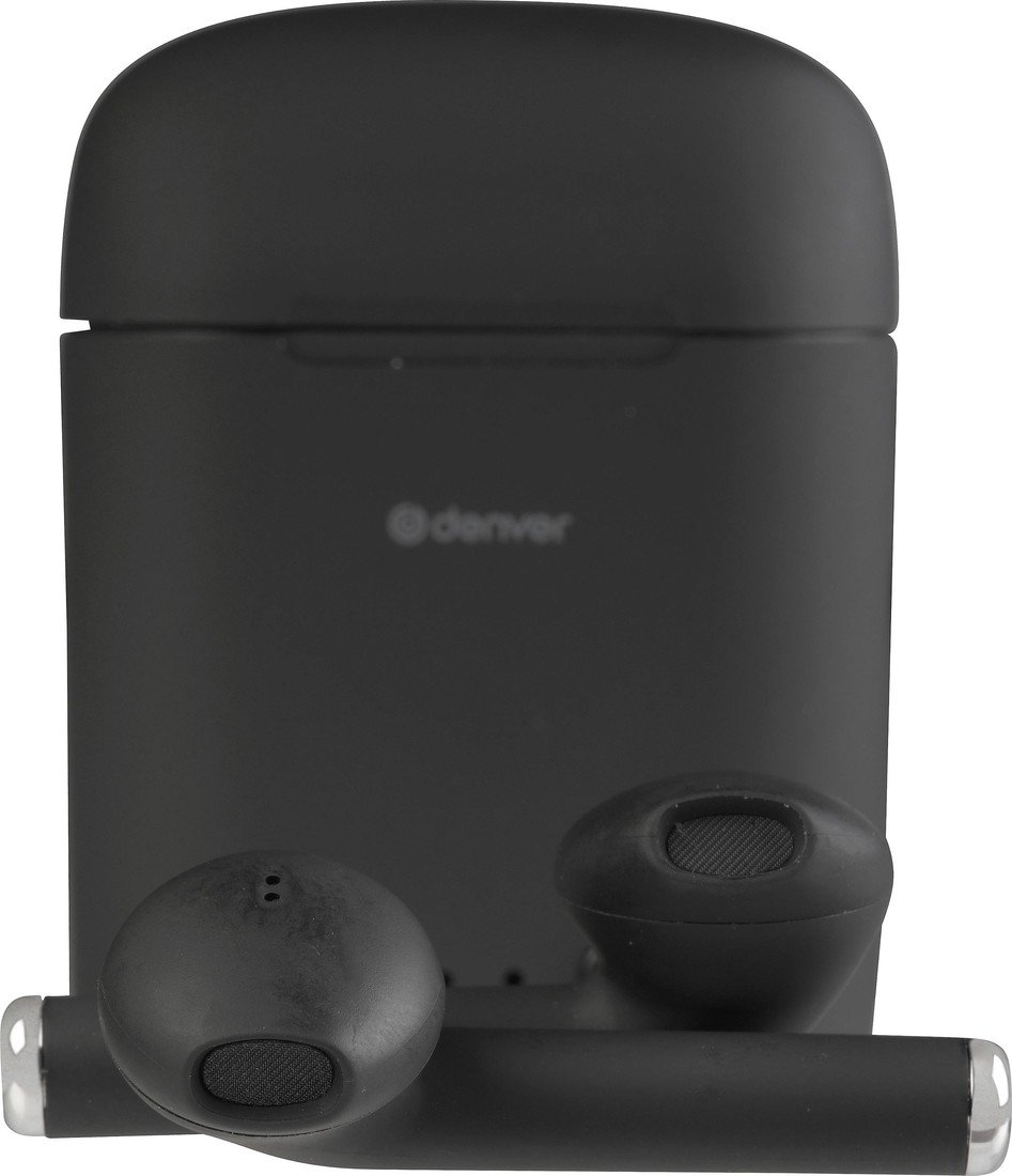 Denver TWE-46  špuntová sluchátka Bluetooth®  černá