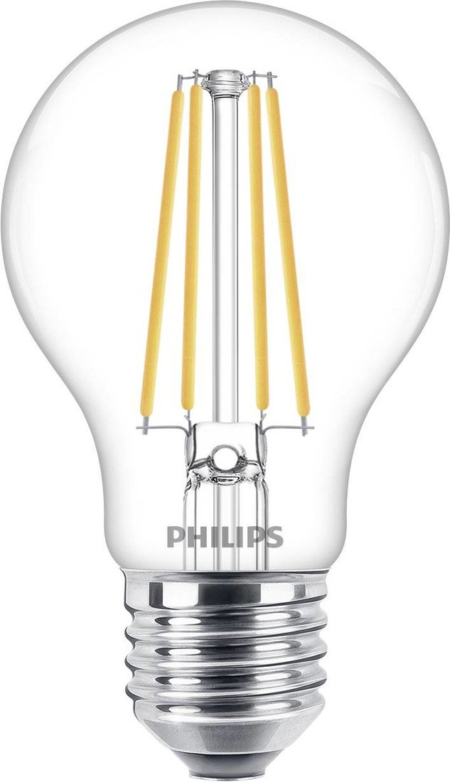 Philips Lighting 76299500 LED Energetická třída (EEK2021) E (A - G) E27 klasická žárovka 8.5 W = 75 W teplá bílá (Ø x d) 6 cm x 10.4 cm  1 ks