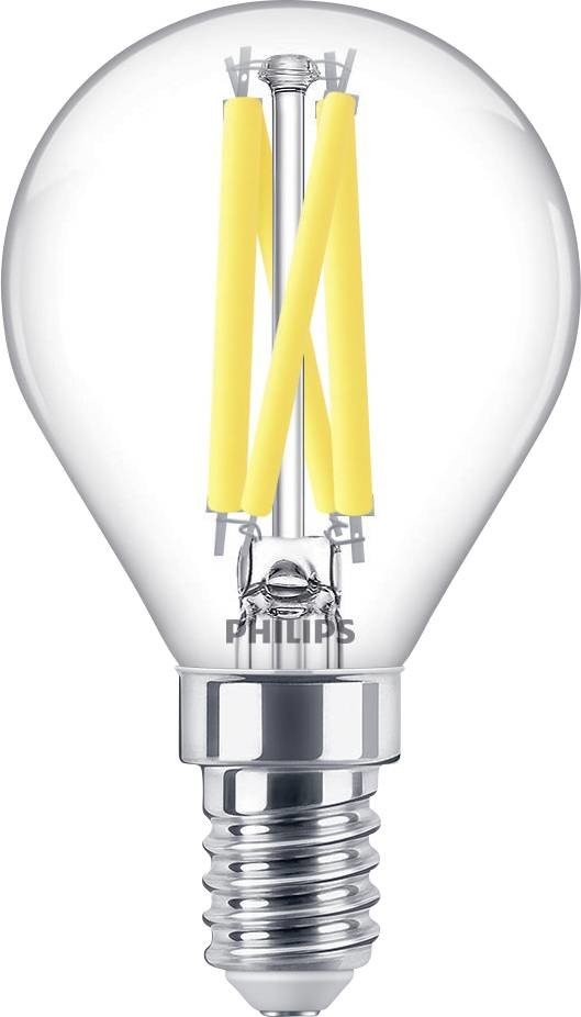 Philips Lighting 871951432455800 LED Energetická třída (EEK2021) D (A - G) E14 svíčkový tvar 5.9 W = 60 W teplá bílá (Ø x d) 35 mm x 97 mm  1 ks