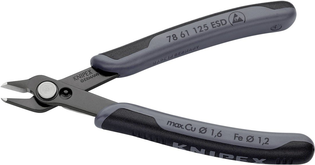 Knipex Super-Knips 78 61 125 ESD ESD kleště na plošné spoje  bez fazety  125 mm