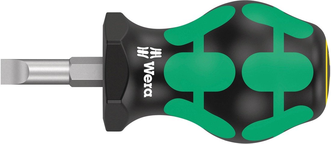 Wera 335 Stubby  šroubovák pro šrouby Microstix Šířka čepele: 6.50 mm Délka dříku: 25 mm
