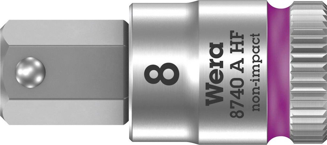 Wera 8740 A 05003339001 inbus nástrčný klíč  8 mm     1/4