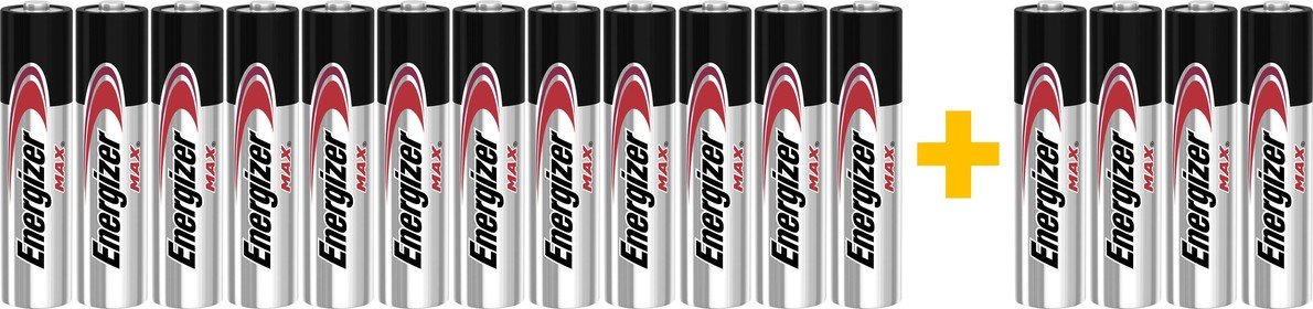 Energizer Max mikrotužková baterie AAA alkalicko-manganová  1.5 V 16 ks