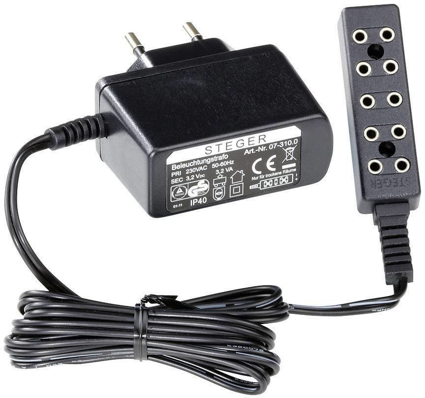 Kahlert Licht 60959 osvětlovací trafo 230 V s lištou rozdělovače