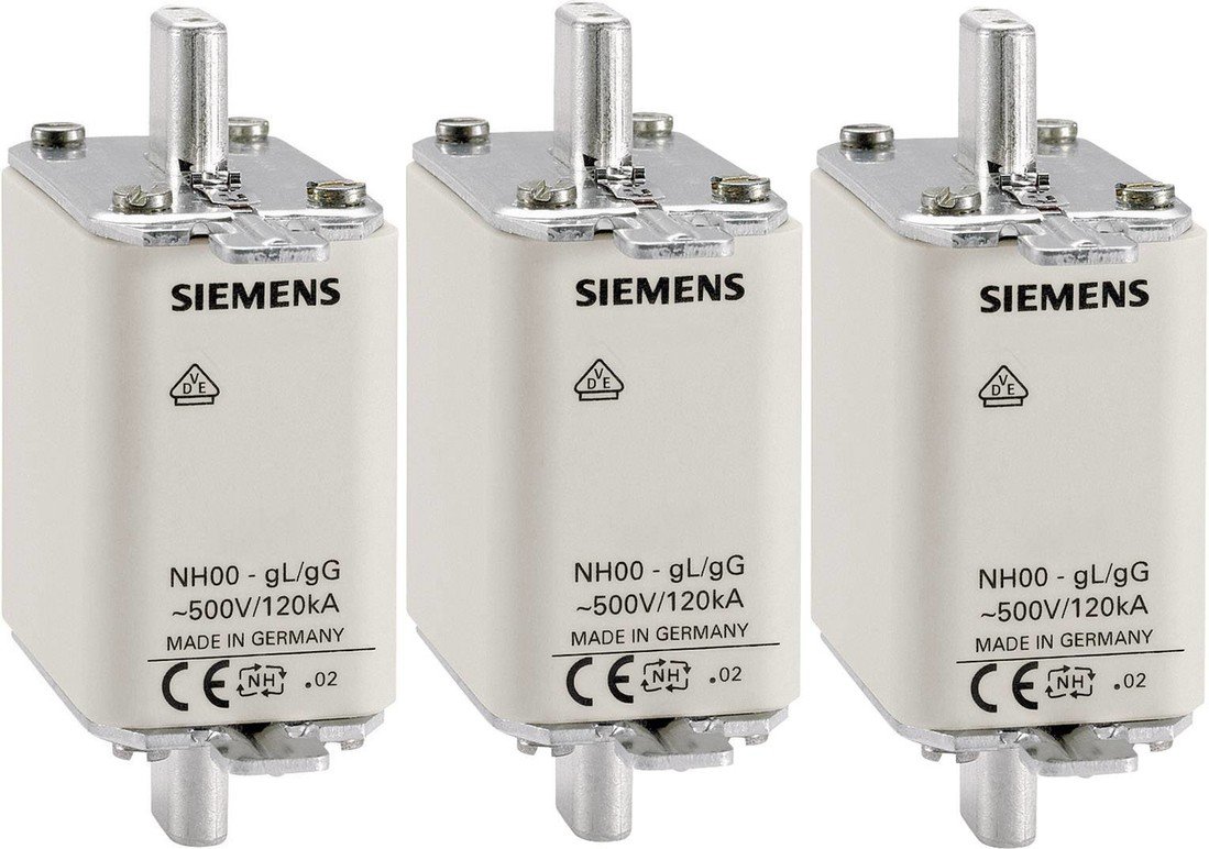 Siemens 3NA3810 NH pojistka   velikost pojistky = 000  25 A  500 V/AC, 250 V/AC 3 ks