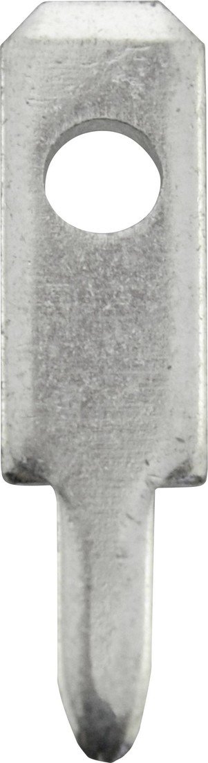 Vogt Verbindungstechnik 378008.61 faston zástrčka  Šířka zástrčky: 2.8 mm Tloušťka konektoru: 0.8 mm 180 ° bez izolace kov 100 ks