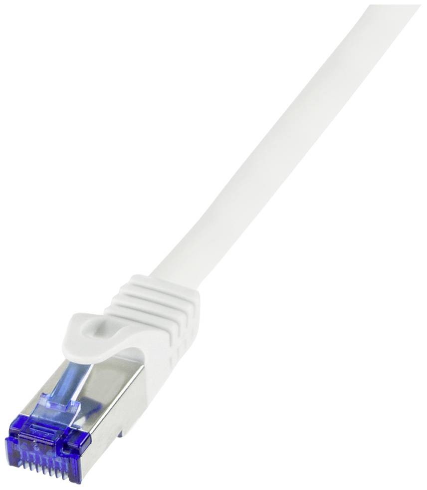 LogiLink C6A071S RJ45  CAT 6A S/FTP 5.00 m bílá  1 ks