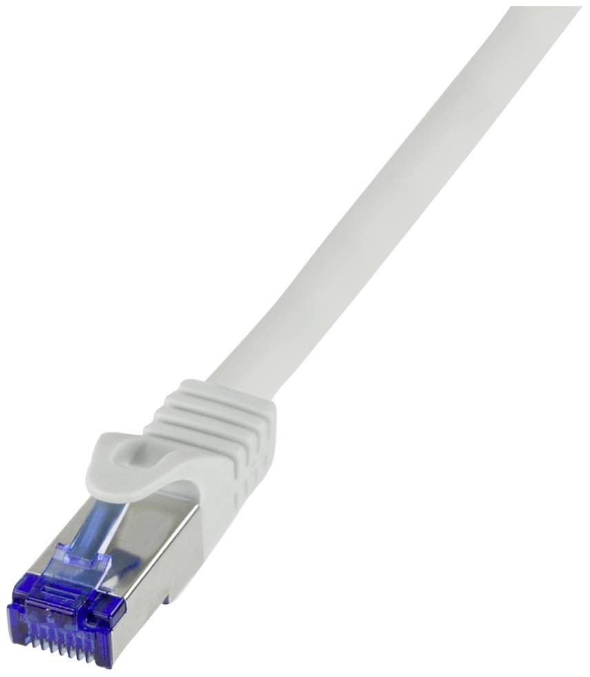 LogiLink C6A072S RJ45  CAT 6A S/FTP 5.00 m šedá  1 ks