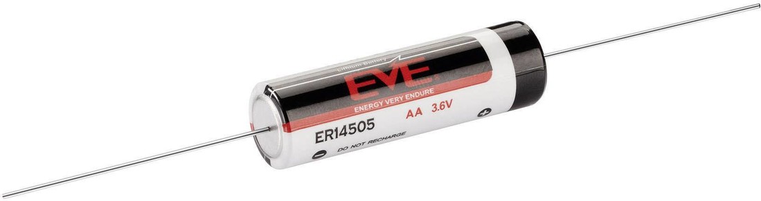 EVE ER14505 AX speciální typ baterie AA axiální pájecí kolík lithiová 3.6 V 2600 mAh 1 ks