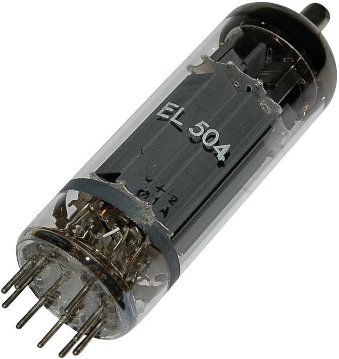 EL 504 = 6 GB 5 A elektronka  výstupní pentoda 75 V 440 mA Pólů: 9 Typ patice: Magnoval Množství 1 ks
