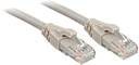 LINDY 48007 RJ45 síťové kabely, propojovací kabely CAT 6 U/UTP 10.00 m šedá  1 ks