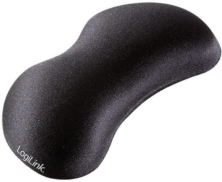 LogiLink ID0136 gelová opěrka pod zápěstí ergonomická černá (š x v x h) 140 x 25 x 55 mm