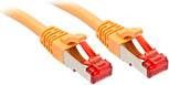LINDY 47762 RJ45 síťové kabely, propojovací kabely CAT 6 S/FTP 1.00 m žlutá  1 ks