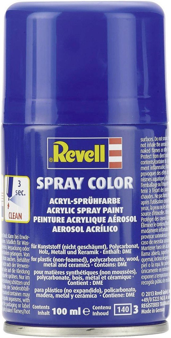 akrylová barva Revell bezbarvá (lesklá)  nádoba se sprejem 100 ml