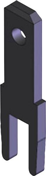 Vogt Verbindungstechnik 3785c08.68 faston zástrčka Šířka zástrčky: 2.8 mm Tloušťka konektoru: 0.8 mm 180 ° bez izolace kov 100 ks