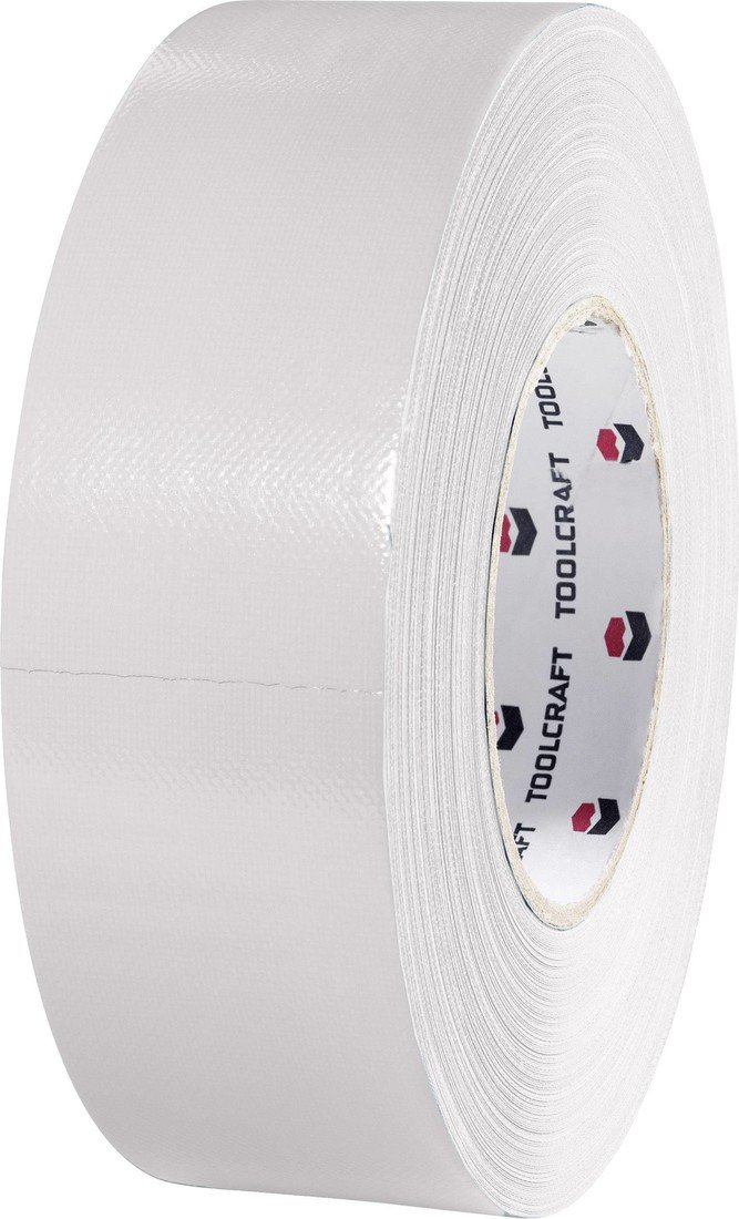 TOOLCRAFT 80S1250500 80S1250500 Heavy duty tape 80S1250500 stříbrná (d x š) 50 m x 50 mm 1 ks
