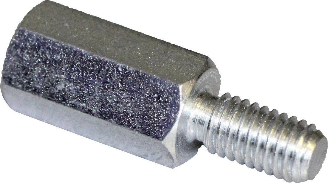 PB Fastener S47040X45  distanční čep (d) 45 mm M4 x 9 M4 x 8 ocel pozinkované 10 ks