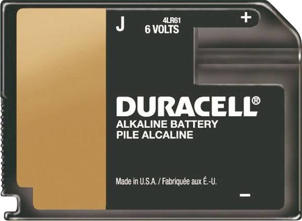 Duracell 4LR61 Block speciální typ baterie 6 V (Flat Pack)  alkalicko-manganová 6 V 500 mAh 1 ks
