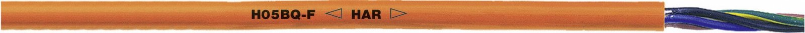 LAPP 136123-1 připojovací kabel H05BQ-F 4 G 1 mm² oranžová metrové zboží
