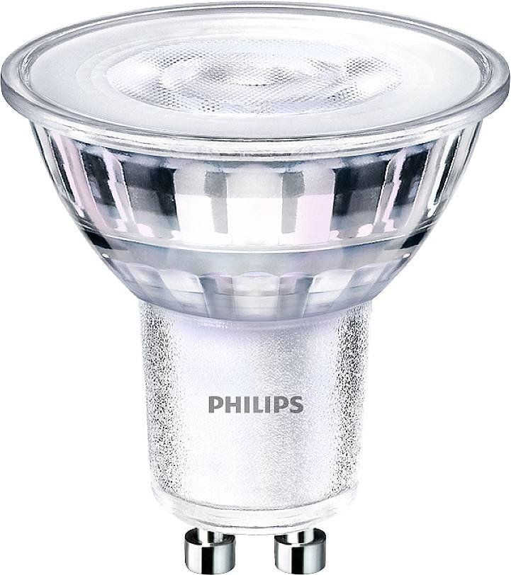 Philips Lighting 77423300 LED Energetická třída (EEK2021) F (A - G) GU10 žárovka 3.8 W = 50 W teplá bílá (Ø x d) 5 cm x 5.4 cm stmívatelná 1 ks