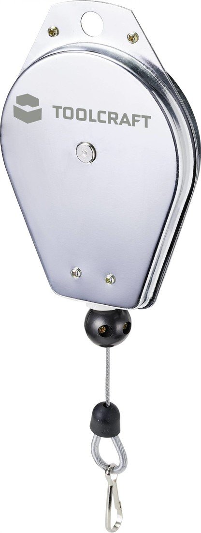 TOOLCRAFT TO-7392612 Tažné lanko, tažné lano do 1,5 m Max.nosnost 2 kg