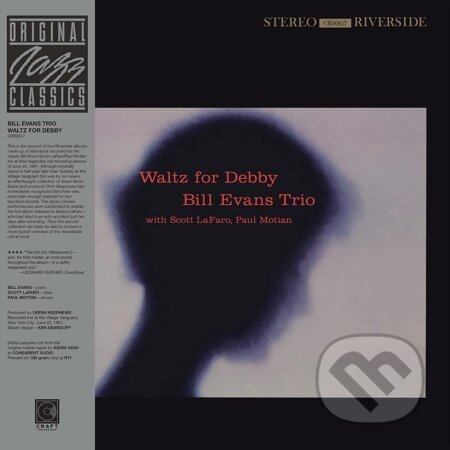 Bill Evans Trio: Waltz for Debby LP - Bill Evans Trio