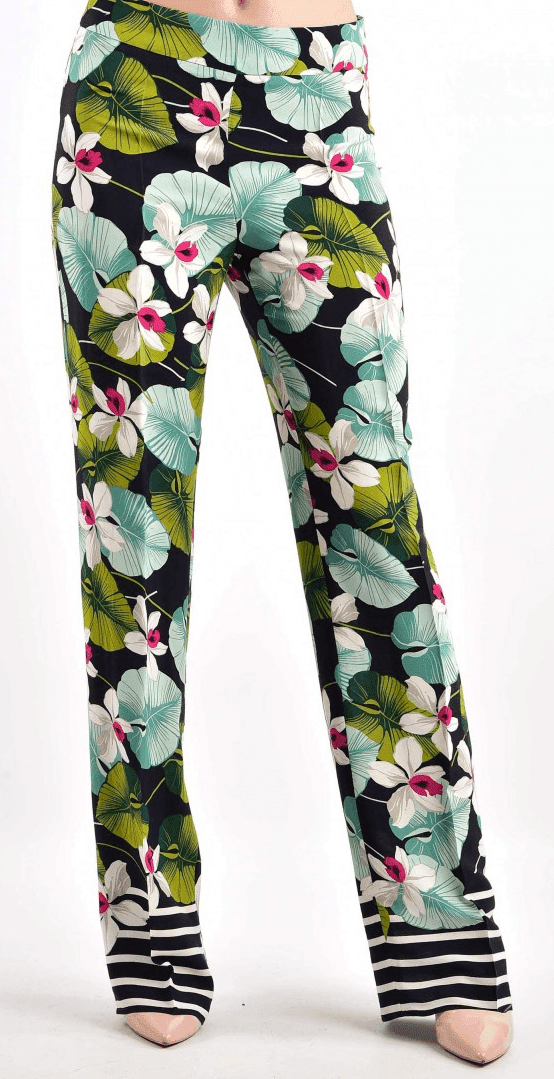Dámské květované kalhoty Diana Gallesi
