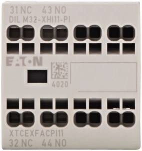 Eaton DILM32-XHI11-PI blok pomocných spínačů  1 spínací kontakt, 1 rozpínací kontakt   4 A    1 ks