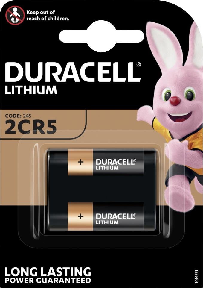 Duracell 2 CR 5 fotobaterie 2CR5 lithiová 1400 mAh 6 V 1 ks