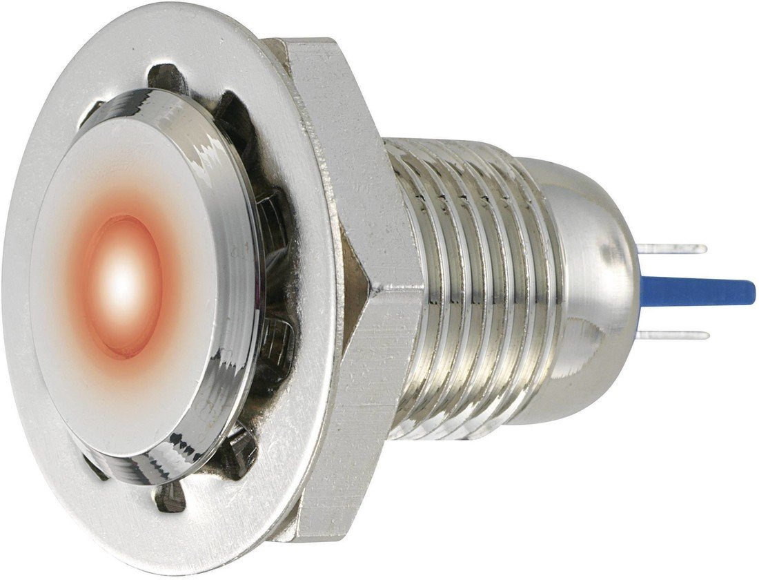 TRU COMPONENTS 149497 indikační LED zelená 24 V/DC, 24 V/AC GQ12F-D/G/24V/N