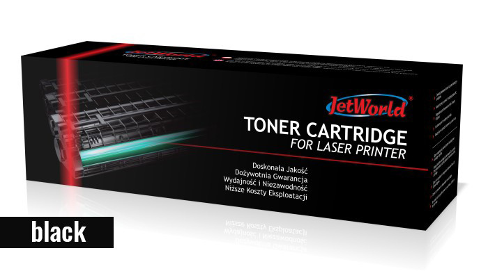 Toner cartridge JetWorld Black Intec CP2020 replacement 43837124