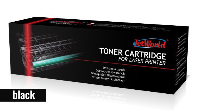 Toner cartridge JetWorld Black Oki C9655 replacement 43837132