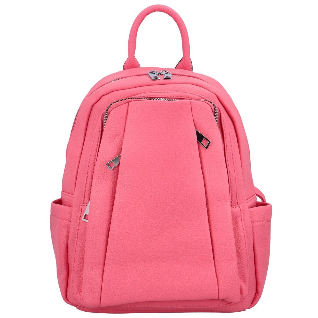 Dámský městský batoh kabelka růžový - Maria C Intro růžová