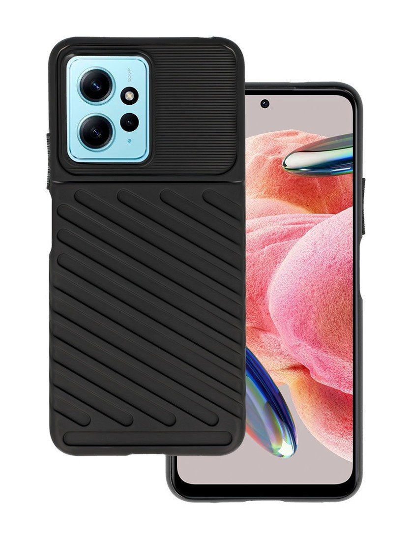 Kryt Thunder TopQ Xiaomi Redmi Note 12 černý 95595