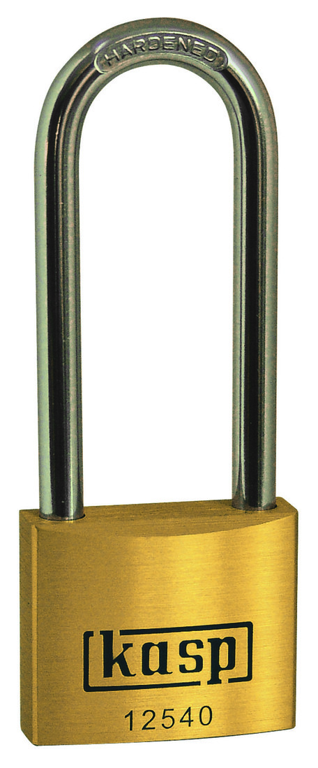 Kasp K12540L63 visací zámek 40 mm zámky s různými klíči   zlatožlutá  na klíč