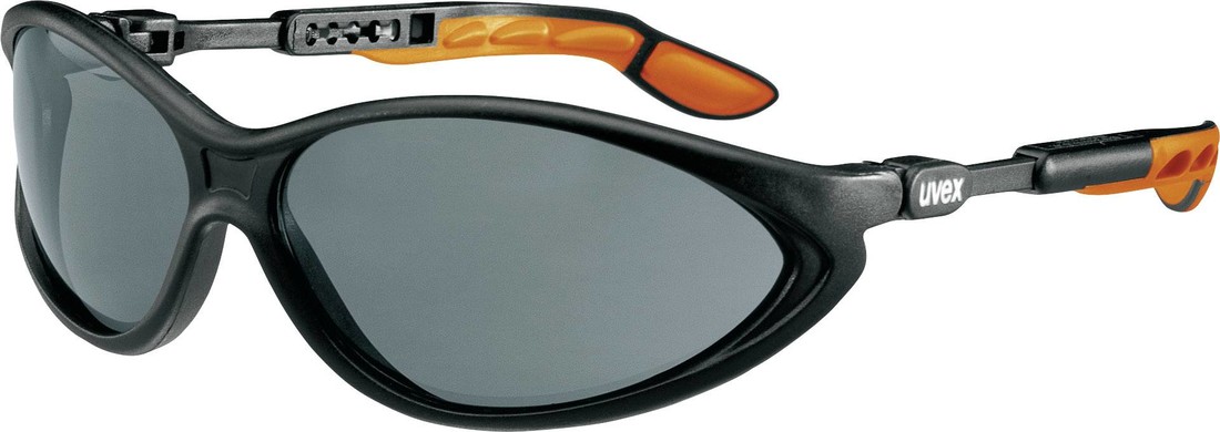 uvex CYBRIC 9188076 ochranné brýle  černá, oranžová DIN EN 166-1, DIN EN 172