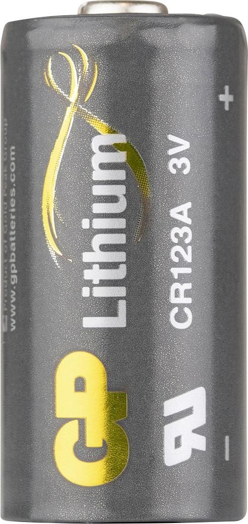 GP Batteries GPCR123A fotobaterie CR-123A lithiová 1400 mAh 3 V 1 ks